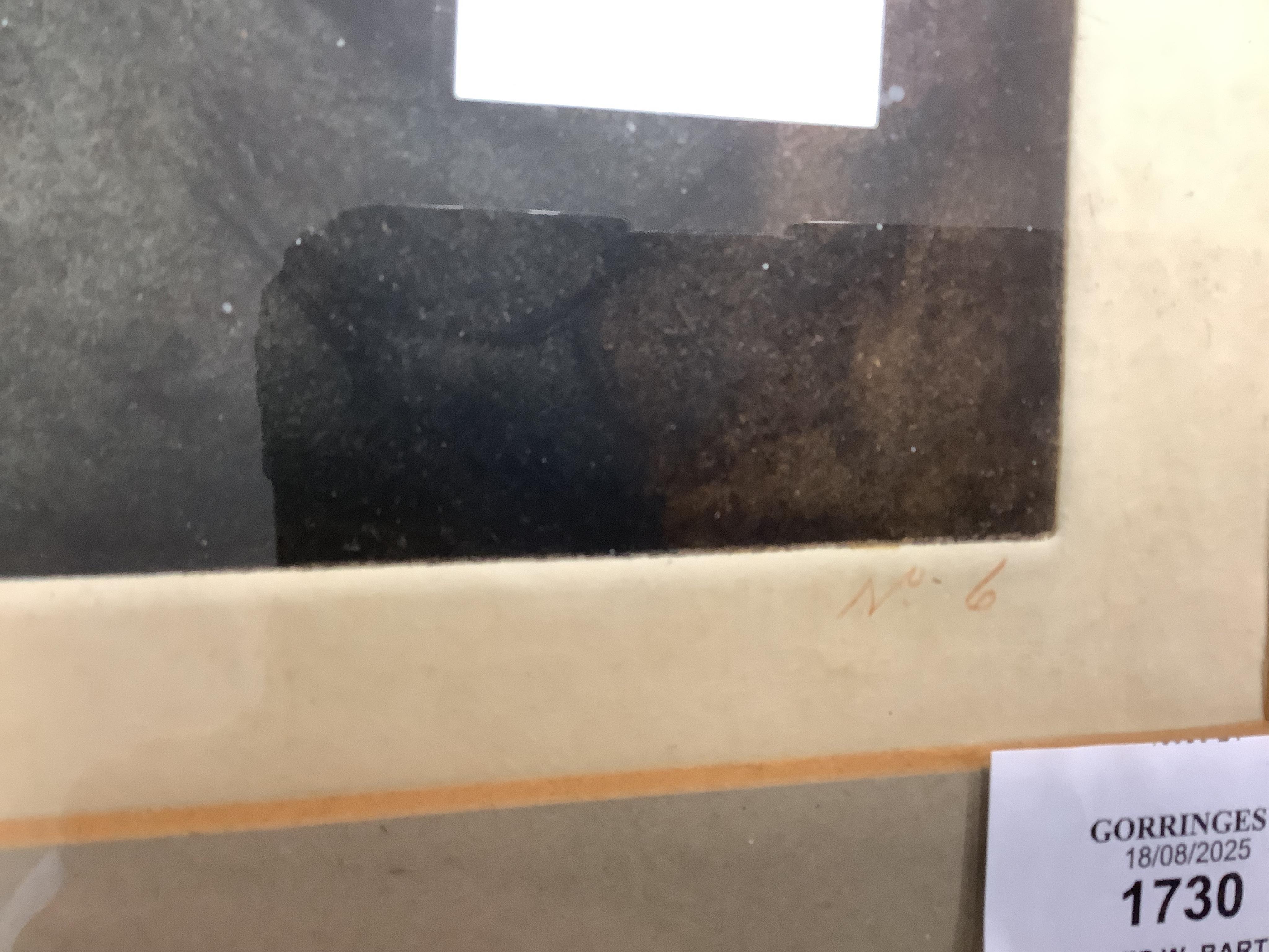 Charles W. Bartlett (1860-1940), 'Motherhood, Holland', signed in pencil and numbered 6, etching with aquatint, 34 x 29cm